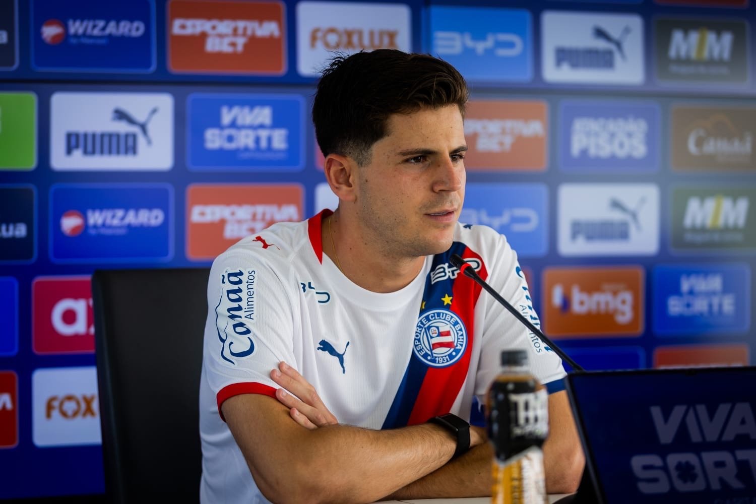 Marco Moreno cita semelhança entre sua característica e o futebol brasileiro: “Competitividade”