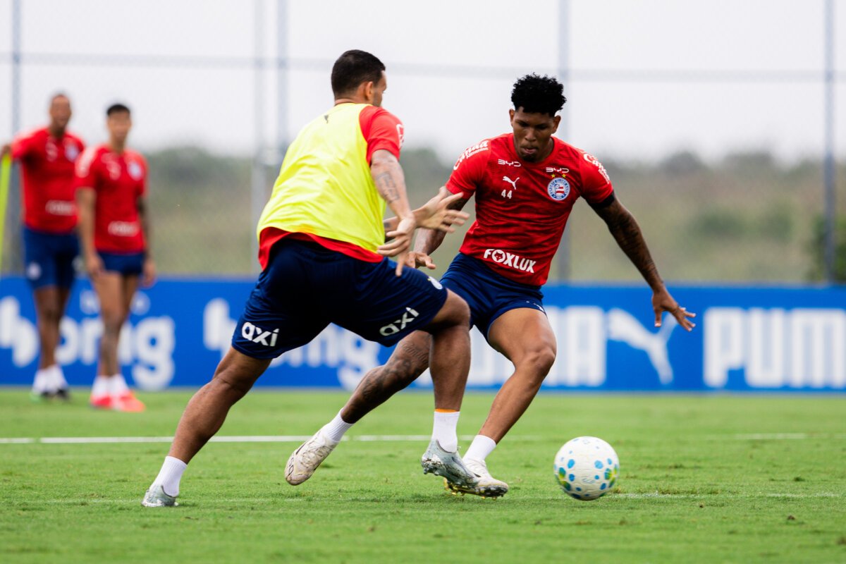 Everton Ribeiro treina normalmente com o Bahia; confira atividade desta terça-feira