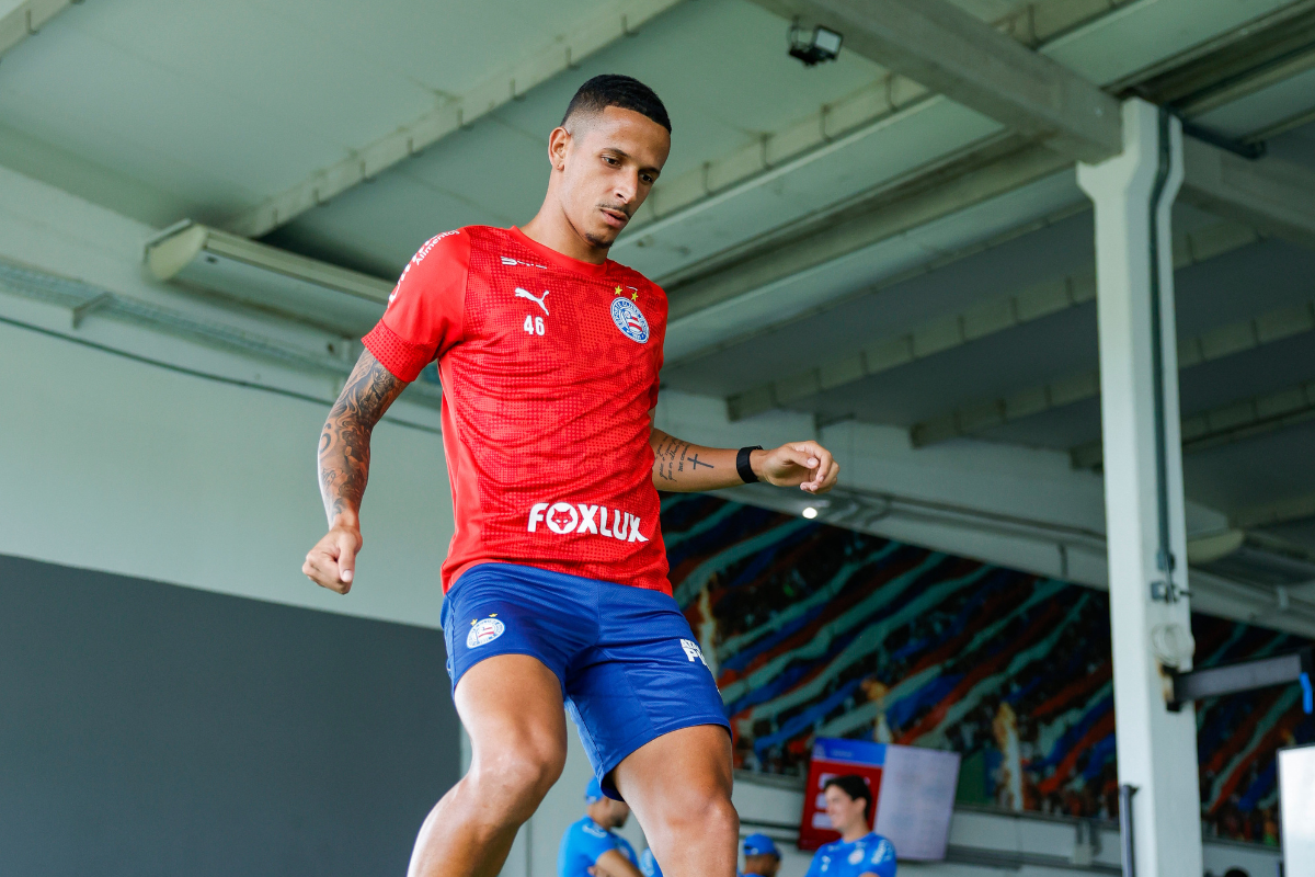 Juba inicia processo de recuperação e Bahia segue se preparando para encarar a Chapecoense