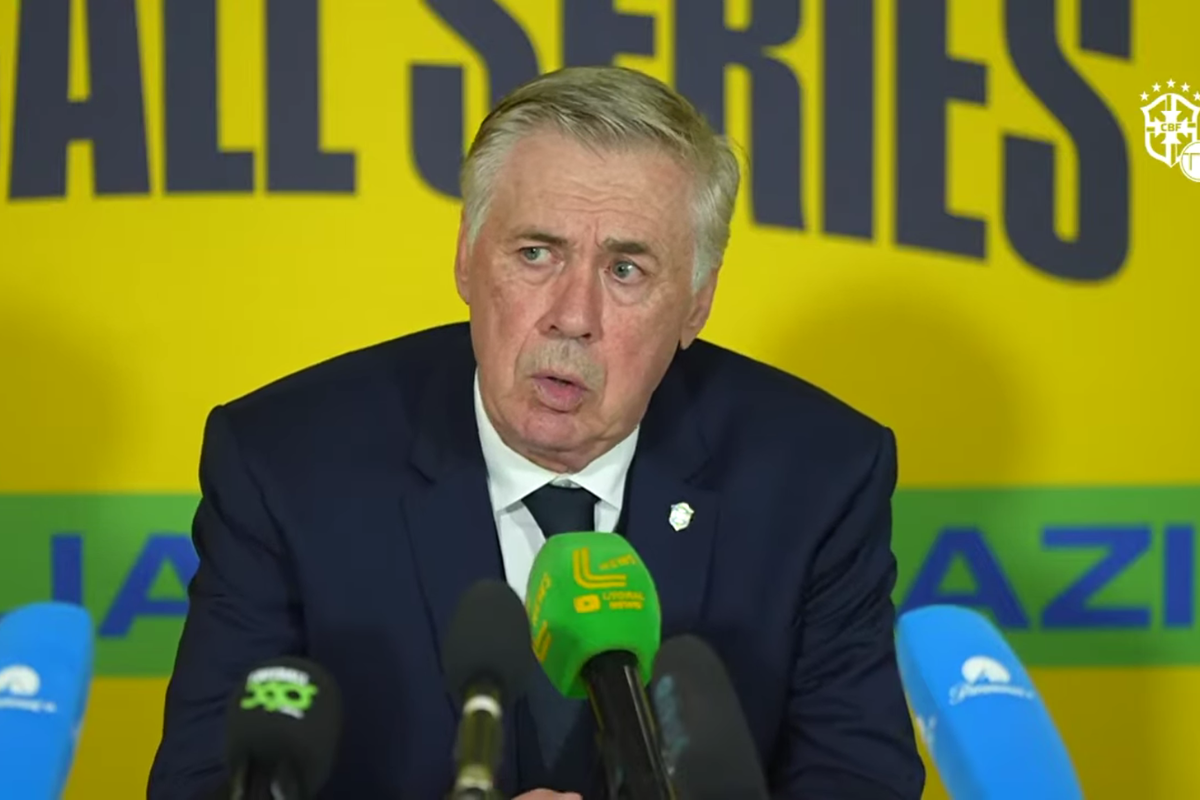 Após empate amargo com a Austrália, Carlo Ancelotti pede paciência aos brasileiros: “São testes”